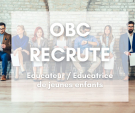 OBC recrute un éducateur / éducatrice de jeunes enfants