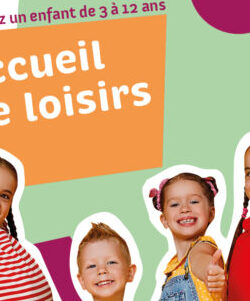 Vous avez un enfant de 3 à 12 ans. Accueil de loisirs