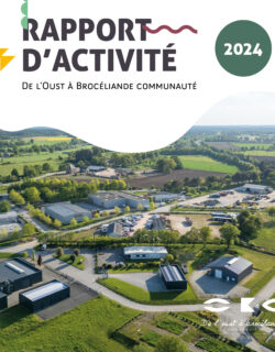Rapport d'activité de l'Oust à Brocéliande communauté 2024